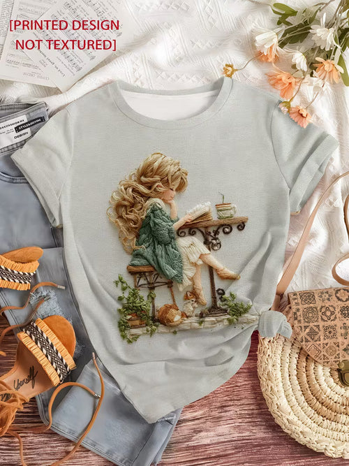 A Stylish Top for Women Featuring a Small Pattern