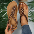 Comfortable And Versatile Summer Sandals for Women, Perfect for Sexy Casual Brown