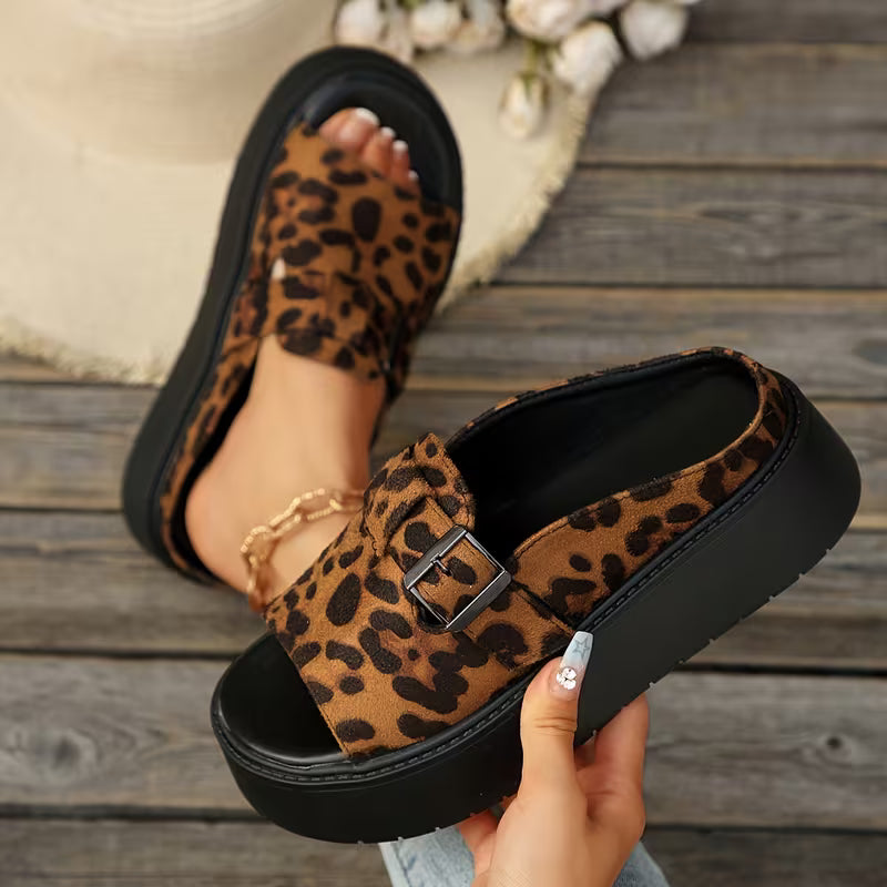 Women'S Soft-Soled Sandals for Summer, Featuring a Non-Slip Design And Comfortable Thick Soles
