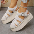 Trendy And Stylish Women'S Colorful Sandals Come in Various Fashionable Designs White