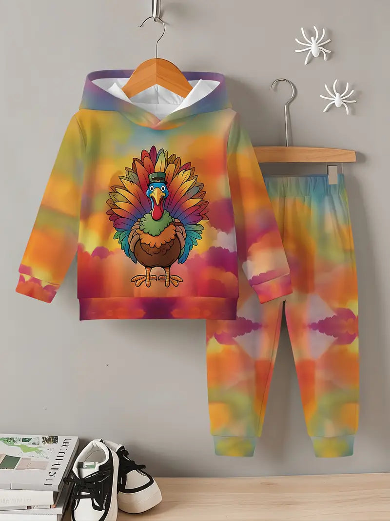 Baby Boys & Girls Hoodie Set Thanksgiving & Christmas