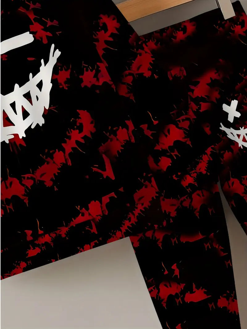 Baby Boys & Girls Hoodie Set Red