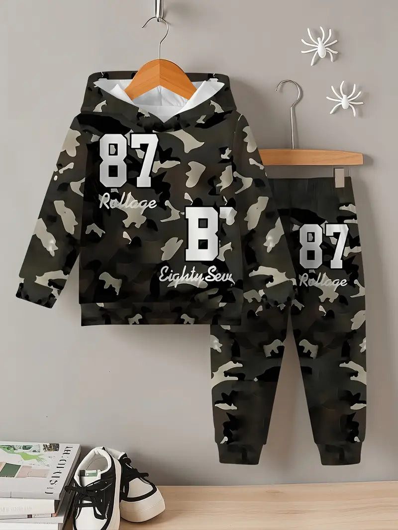 Baby Boys & Girls Hoodie Set 87th Regiment