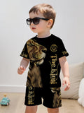 Lion King Outfit - Baby Boy's Matching T-Shirt & Shorts