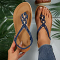 Comfortable And Versatile Summer Sandals for Women, Perfect for Sexy Casual Blue