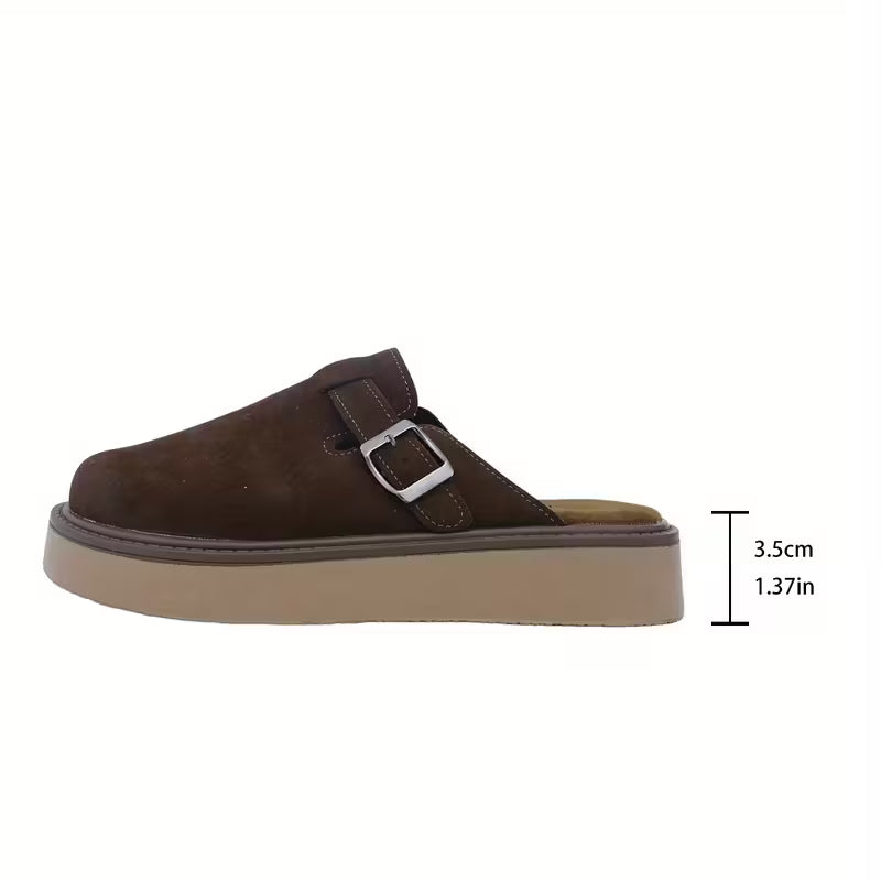 Comfortable And Versatile Mule Shoes Pink